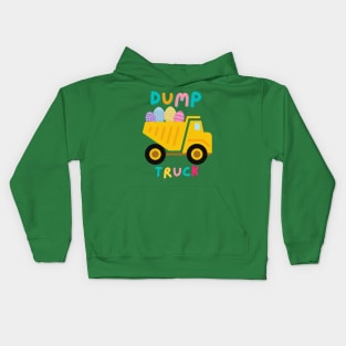 I love Dump Trucks Construction Birthday Party, Dump Truck Kids Hoodie